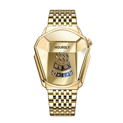 Hoursly Diamond shape luxury watch