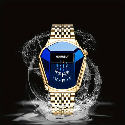 Hoursly Diamond shape luxury watch